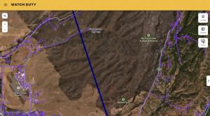 Watch Duty Interface in Action with Planet Integration