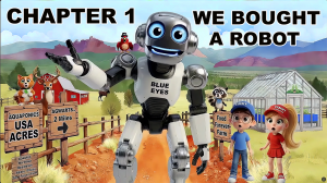 Meet BLUE EYES, the Aquaponics USA Acres™  new Robot
