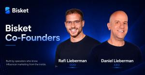 Bisket co-founders Rafi Lieberman, COO, and Daniel Lieberman, CEO.