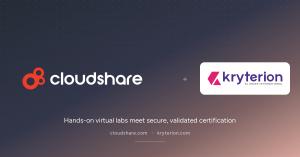CloudShare and Kryterion announce their partnership