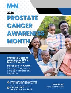 2026 Prostate Cancer Awareness Month (September)