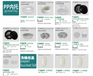 LvSheng Stacked PET Lids