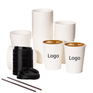 LvSheng Paper Cups With Lids
