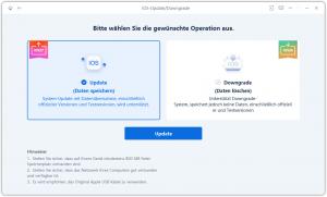 iOS-Update und -Downgrade mit Tenorshare ReiBoot durchführen