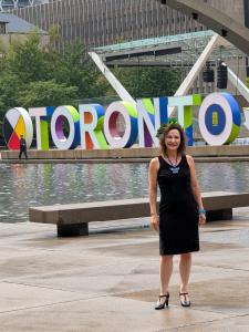 Lawrence in Toronto for the NiDEC. /M. Teresa Lawrence.