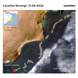Oman Oil spill near Island -Aug 13
