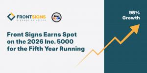 Front Signs Earns Spot on the 2026 Inc. 5000