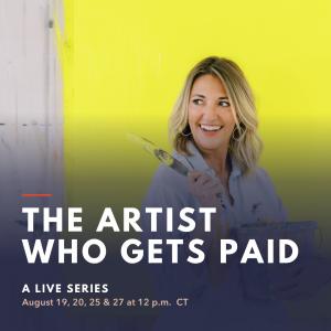 odie King, founder of Jodie King Media, promoting "The Artist Who Gets Paid," a live series August 19, 20, 25, and 27 at 12 p.m.