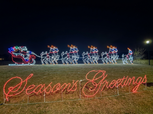 Seasons Greetings Custom Holiday Design by Illuminating Design