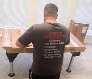 Direct Relocation Services mover crating specialty item licensed carrier USDOT 3000931 Fort Lauderdale 2026