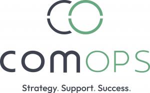 ComOps logo, provider of customer experience strategy and support operations.