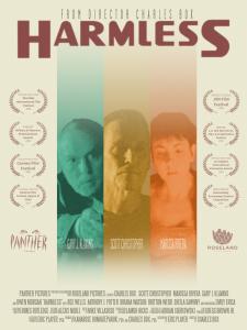 Poster for Harmless with actors and awards highlighted
