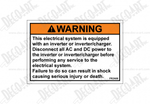 warning label