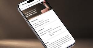Viewduc Weekly Review Draw page displayed on a smartphone, featuring a weekly Dyson hair dryer giveaway for beauty reviewers.