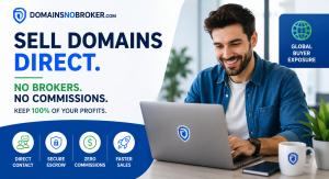 domains no broker Report Examines How Direct Domain Marketplaces Compare with Traditional Brokerage Models - 01