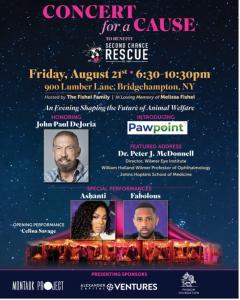 NYC Second Chance Rescue Concert for a Cause (Image Credit: NYC SCR)
