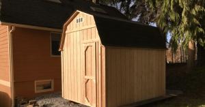 backyard shed Eatonville WA .