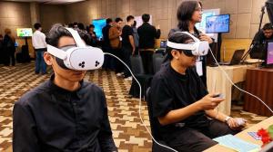 The Interactive Exhibition during the Conference that Enhanced Visitors Experience on Mixed Reality, AI and other Emerging Technologies