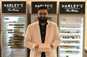 Suresh Naik creating his magic at Harley’s Baking