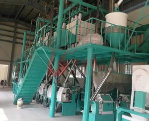 50TPD Maize Milling Plant With Integrated Packing Equipment