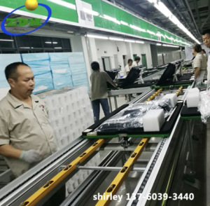 Hongdali Electronics Assembly Workshop Conveyor