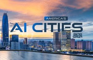 header image with text saying America's AI Cities