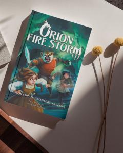 Book Cover of Orion Fire Storm by Rick Williams Sr.