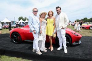 Bradford Rand, Ramona Singer, Candace Bushnell and Todd English (Photo Credit: Society Allure / Rob Rich)
