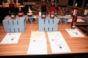 Rare bottles at the silent auction benefiting the Colorado Veterans Project