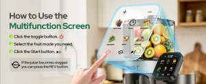 3-in-1 Smart Touch Control Juicer