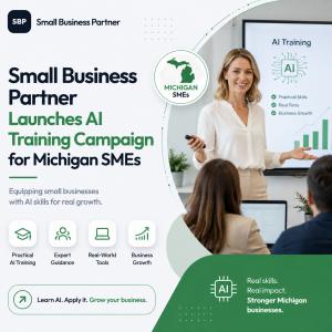 Small Business Partner Launches AI Training Campaign for Michigan SMEs