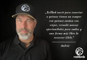 Andrès, fundador de rollbnb