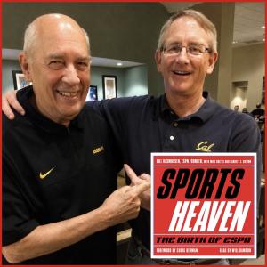 “Sports Heaven” Author and ESPN Founder  Bill Rasmussen with Co-Author and Executive Producer Garrett Z Sutton, who praises Bill as “an entrepreneur at heart, who truly transformed an industry through pure grit, determination and a positive spirit.”
