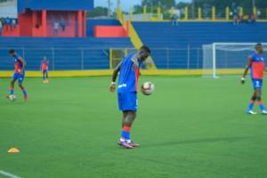 Nael Elysee In Haiti training Ground in 2023