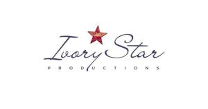 A logo for Ivory Star Productions, an entertainment company in Las Vegas.