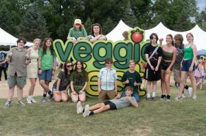 People Having a good time at VeggieFest 2026, held in Lisle IL, Aug 8th and 9th