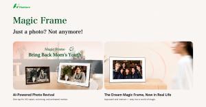 Homture AI Magic Frame with AI photo animation and photo restoration features in Australia.