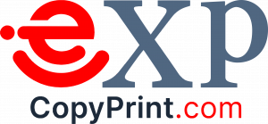 EXP Copy Print logo – digital printing and business services in Midtown Manhattan NYC
