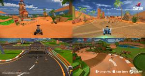 Game Levels and Karts
