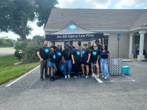 Brooks Law Group team volunteers