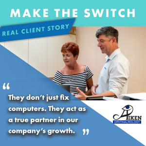 Client testimonial for intelliSystems