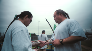 Official still from award-winning documentary RESERVATION REDEMPTION