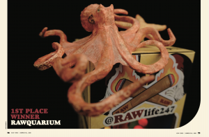 From RAW Rolling Paper’s “World Rolling Championship,” where competitors spend hundreds of hours turning rolling papers and flower into elaborate sculptures, including a 400-hour octopus