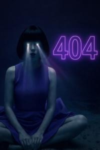 Official poster for 404, the Silver Telly Award-winning AI comedy film by James Boyd.