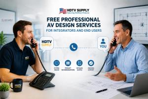 HDTV Supply Free Professional AV Design Services for Integrators and End Users
