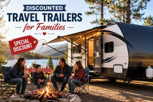 discounted travel trailers for families