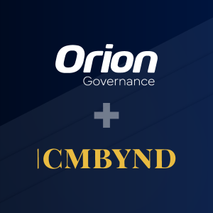 Orion Governance and CMBYND partner accelerate customer adoption of AI and support regulatory obligations.
