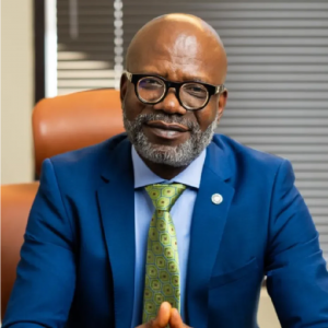 Professional portrait of Dr. Okah “Justin” Anyokwu, Medical Director of Avant Interventional Psychiatry