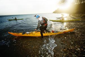 Kayaking will feature in the race