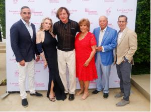 Eric Moran, Victoria Moran-Furman, Larry Scott, Iris and Saul Katz, Dr. John D'Angelo  (Photo Credit: Northwell Health)